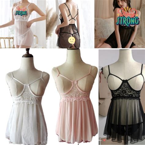 Jual Terlaris Lingerie Sexy Lingere Open Bra Crotch Baju Dinas Malam Seksi Shopee Indonesia