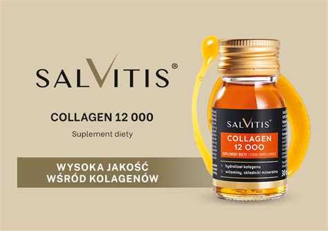 Zestaw Salvitis Collagen Kolagen Do Picia P Yn Ml X Szt