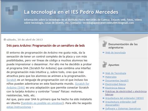 S4A para arduino programación de un semáforo de leds Recursos