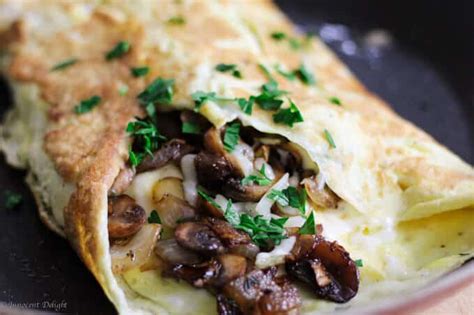 Mushroom Omelette