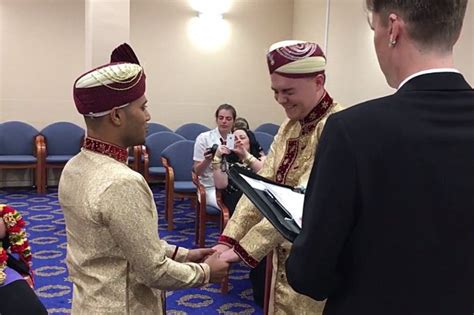 First Gay Muslim Couple Marry In The Uk See Photos City People Magazine