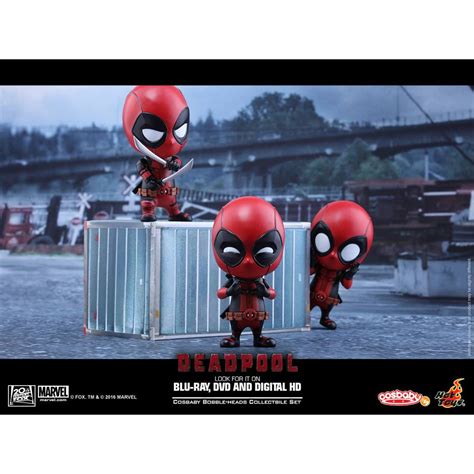 Jual Hot Toys Cosbaby Deadpool Set Marvel Deadpool Shopee Indonesia