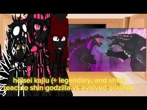 Heisei Kajiu Legendary And Shin React To Shin Godzilla Vs Evolved