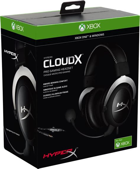 Amazon.com: HyperX CloudX Pro Gaming Headset for Xbox One/PC (HX-HSCX ...