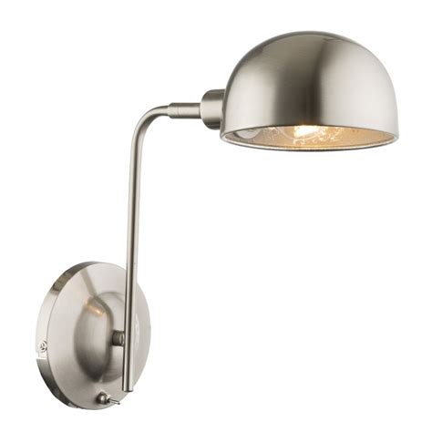 Бра Globo Nosy 58306W в стиле лофт, цвет матовый никель, мощность 40 Вт ...