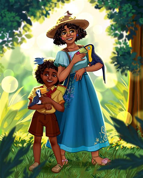 Encanto Mirabel and Antonio fan art by Thecovatar on DeviantArt