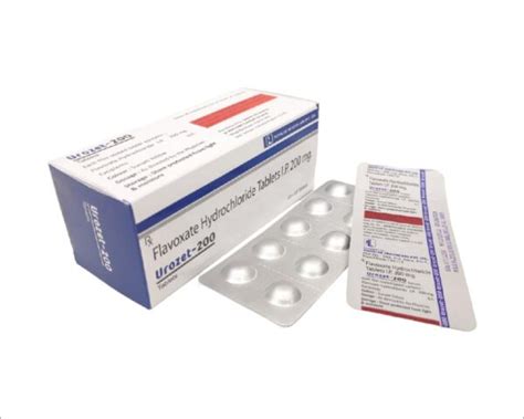 Flavoxate Mgtablets Manufacturer Supplier Pcd Franchise