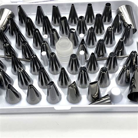 B Tainless Steel Pastry Piping Tip Sets China Large Piping Tips