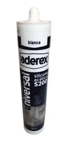 Silicona Ac Tica S Blanca Marca Aderex Cuotas Sin Inter S