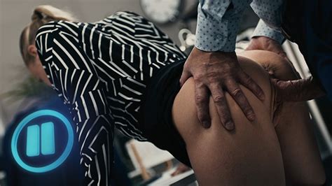 Slutty Blonde Gets Her Dream Interview Boss Freezes Time And Fucks Candidate Cum In Pussy Trailer