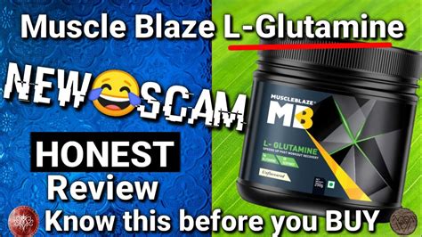 Muscle Blaze Glutamine HONEST Review With LAB TEST YouTube