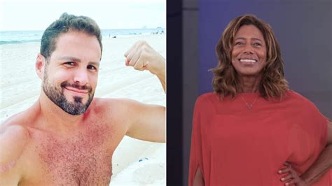 Ex namorado de Glória Maria assume ser gay Gostei muito dela