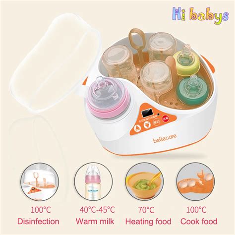 Baby Feeding Bottle Smart Baby Milk Heating Milk Bottle Sterilizer ...