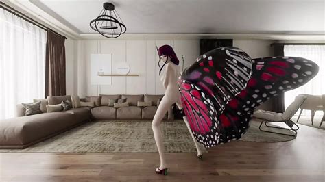 Genshin Impact Shogun Raiden Hentai Insect Dance Red Hair Color Edit Smixix XHamster