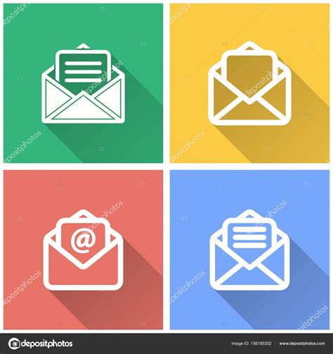 Mail Vector Icon Stock Vector By Lovemask 156185302