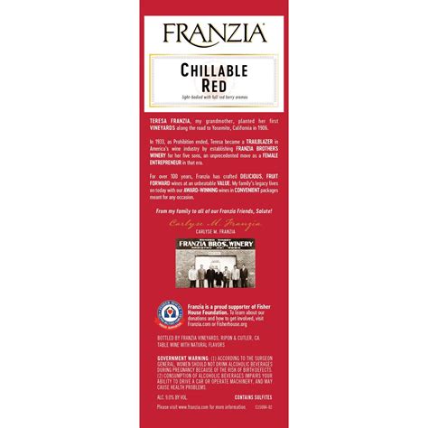 Franzia Box Chillable Red Liter Shipt