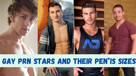 20 Gay Prn Stars And Their Pen Is Sizes Top One Data YouTube
