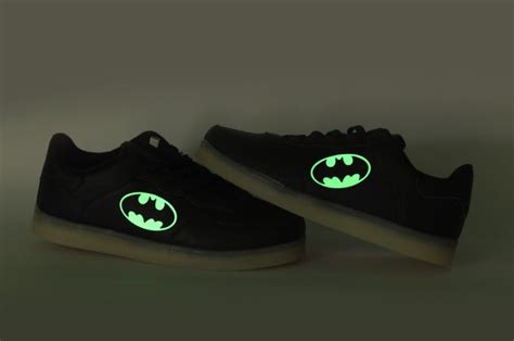 Batman Light Up Shoes Flashing Led Luminous Shoes Low Top Unisex Shoes