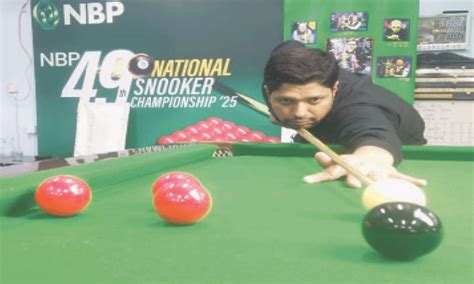 asif stays    national snooker title sport dawncom