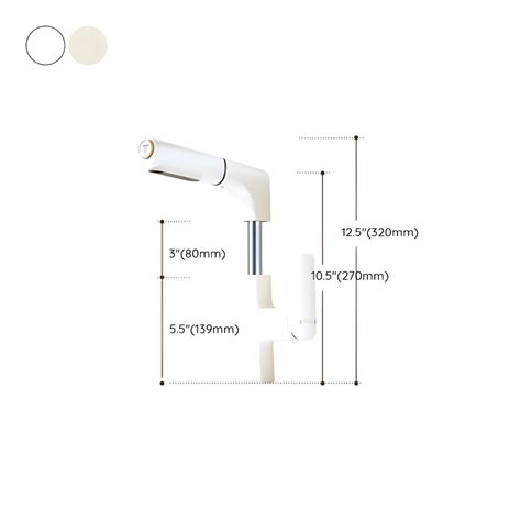 Modern Touch Activated Copper Vessel Sink Faucet With Tall Spout And Hot Cold Indicators