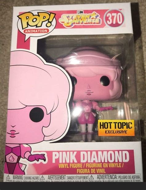Funko Pop Animación Steven Universe Pink Diamond exclusiva de Hot Topic