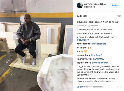 Page Of Kanye West Spotted Out In Public With Blonde Hair Photos