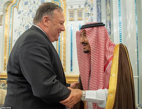 Pompeo Meets Saudi Arabian Crown Prince Blamed For Khashoggi