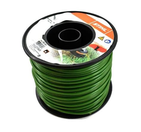 Леска для триммера леска д/газонокос.4,0мм. STIHL 90м кругл.сечение ...