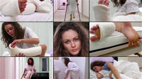 Leg Cast Sprained Ankle Videos And Porn Clips Clips Sale