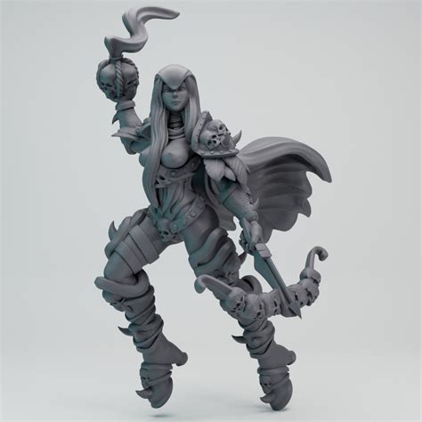 Hot Goblin Mortuary Custodian Nude No Piercings A