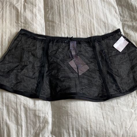 Savage X Fenty Intimates Sleepwear Savage X Fenty Neon Nights Lingerie Half Slip Sz X