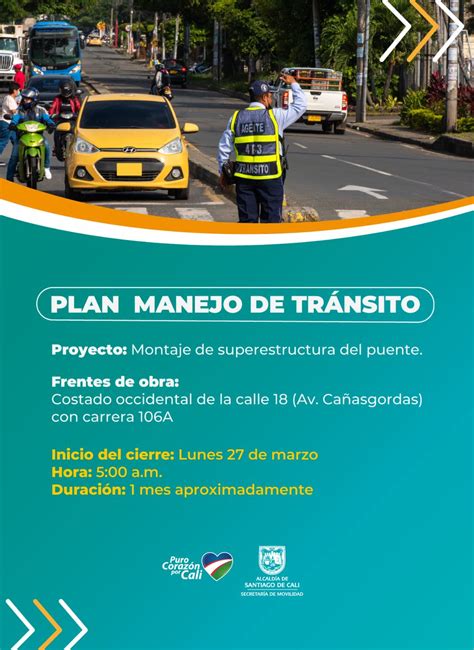 Secretaría de Movilidad de Cali on Twitter A partir de hoy se