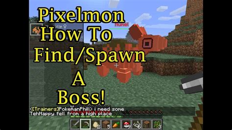 Pixelmon How To Find Spawn A Boss Or Shiny In Seconds Minecraft