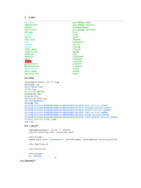 Comandos Linux | PDF