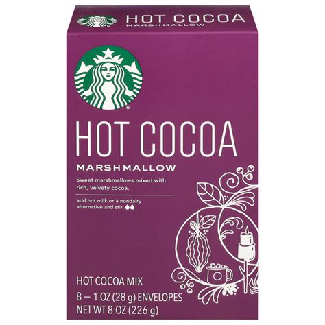 Save On Starbucks Marshmallow Hot Cocoa Mix Packets Ct Order Online Delivery Stop Shop