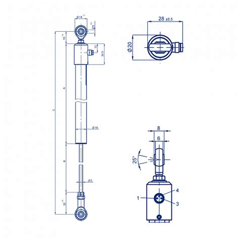 TX2 - потенциометрический датчик линейного перемещения - Официальный ...