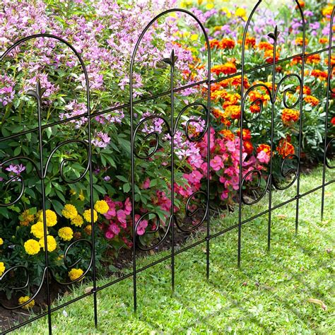 Buy Amagabeli Garden Fence 81 2cm H X40 5cm L 8P Decorative Garden