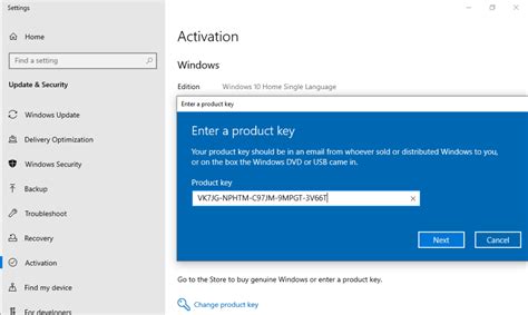 Ключи windows 10 home 2024