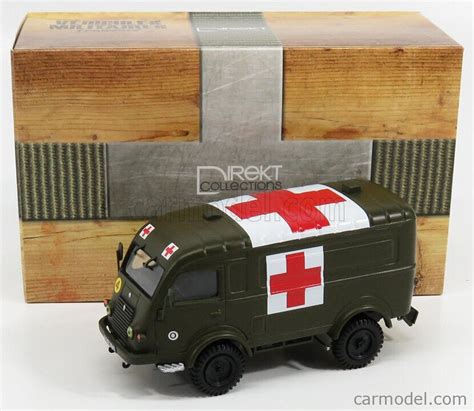 1 43 EDICOLA RENAULT R2087 1000kg VAN MILITARY AMBULANCE 1950 856