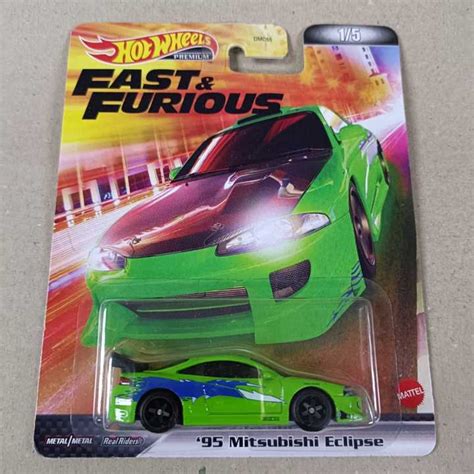Oy Toys Hot Wheels Premium Mitsubishi Eclipse Fast Furious Lazada
