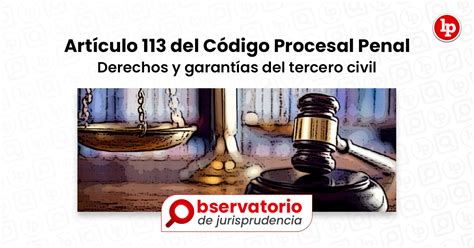 Jurisprudencia Del Art Culo Del C Digo Procesal Penal Derechos Y