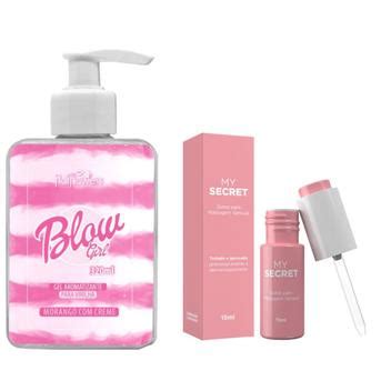 Creme Hidratante Blow Girl Virilha Gel Intimo My Secret Kit Hot Flowers Cuidados O Corpo