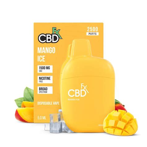 Cbd Vape Pen Mango Ice Cbdfx