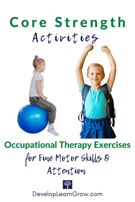 40 core exercises for kids fun with ot develop learn grow – Artofit