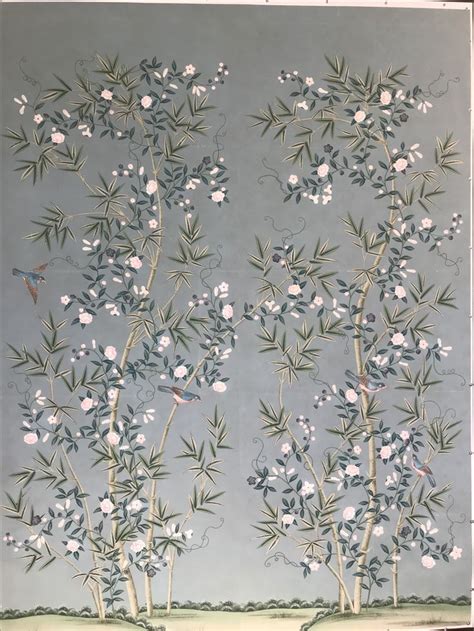 Pin Oleh Gracie Studio Di Gracie Handpainted Wallpapers Graciestudio