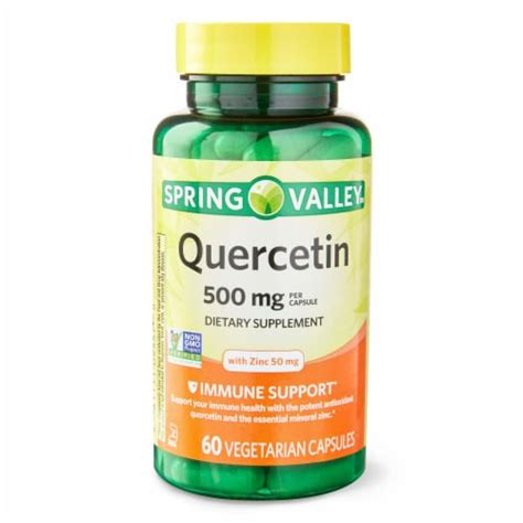 Quercetin Mg Vegetarian Capsules Count Capsules Kroger