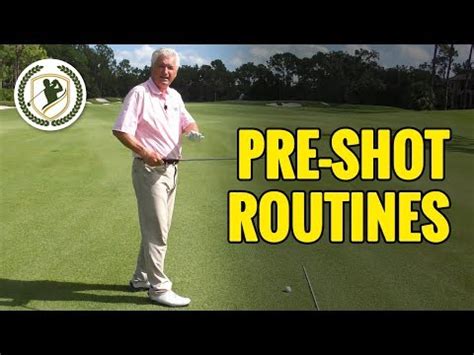 GOLF PRE SHOT ROUTINE TIPS FOR GRIP ALIGNMENT POSTURE How To