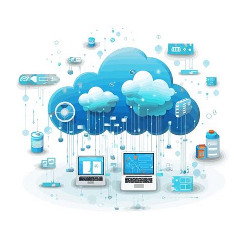 Premium Vector Cloudcomputingconceptvectorillustrated