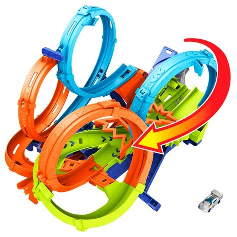 Hot Wheels Loop Crash Out Track Set Smyths Toys Uk