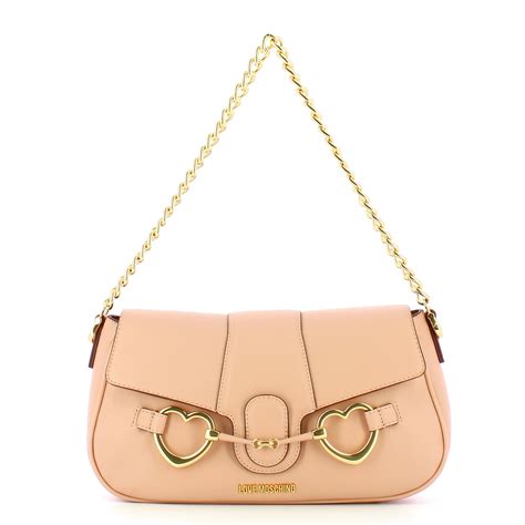 Borsa A Spalla Big Heartbit Nude NUDE Love Moschino Bagalier